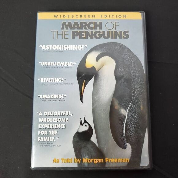 March of the Penguins (2005 Film) Documentary/Nature [DVD] - Picture 1 of 2